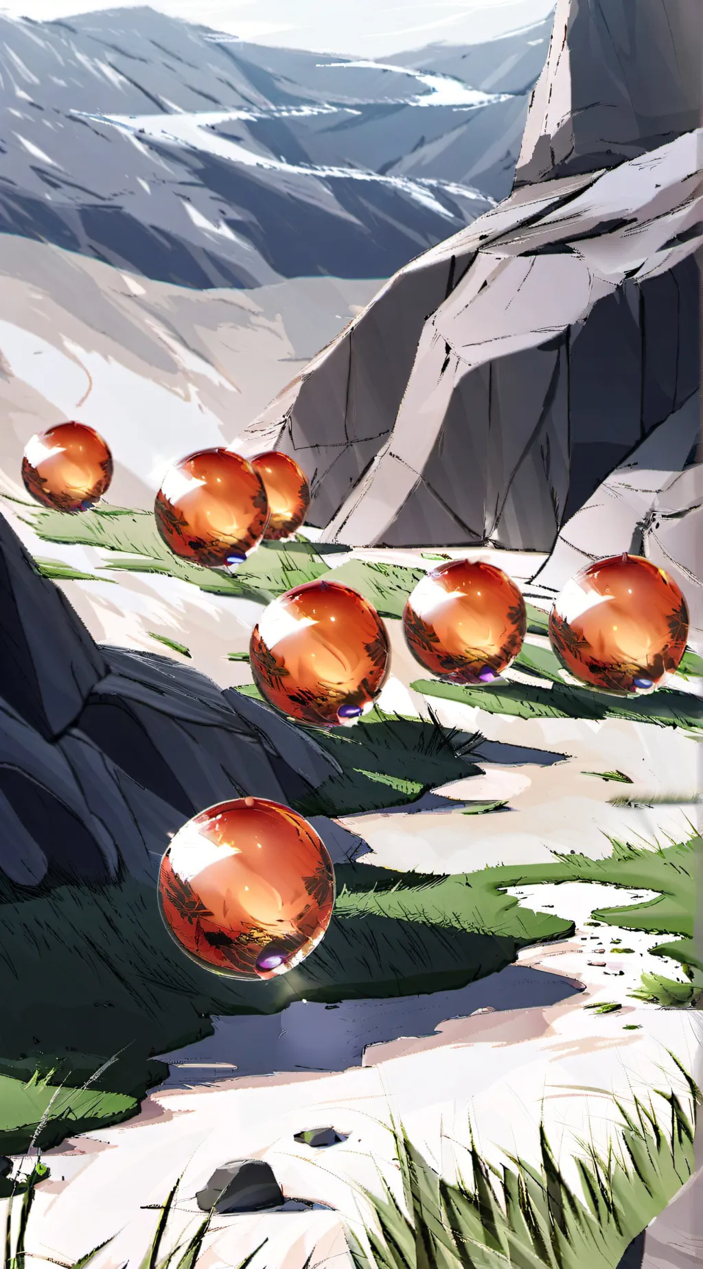 ai character: Dragonball  background