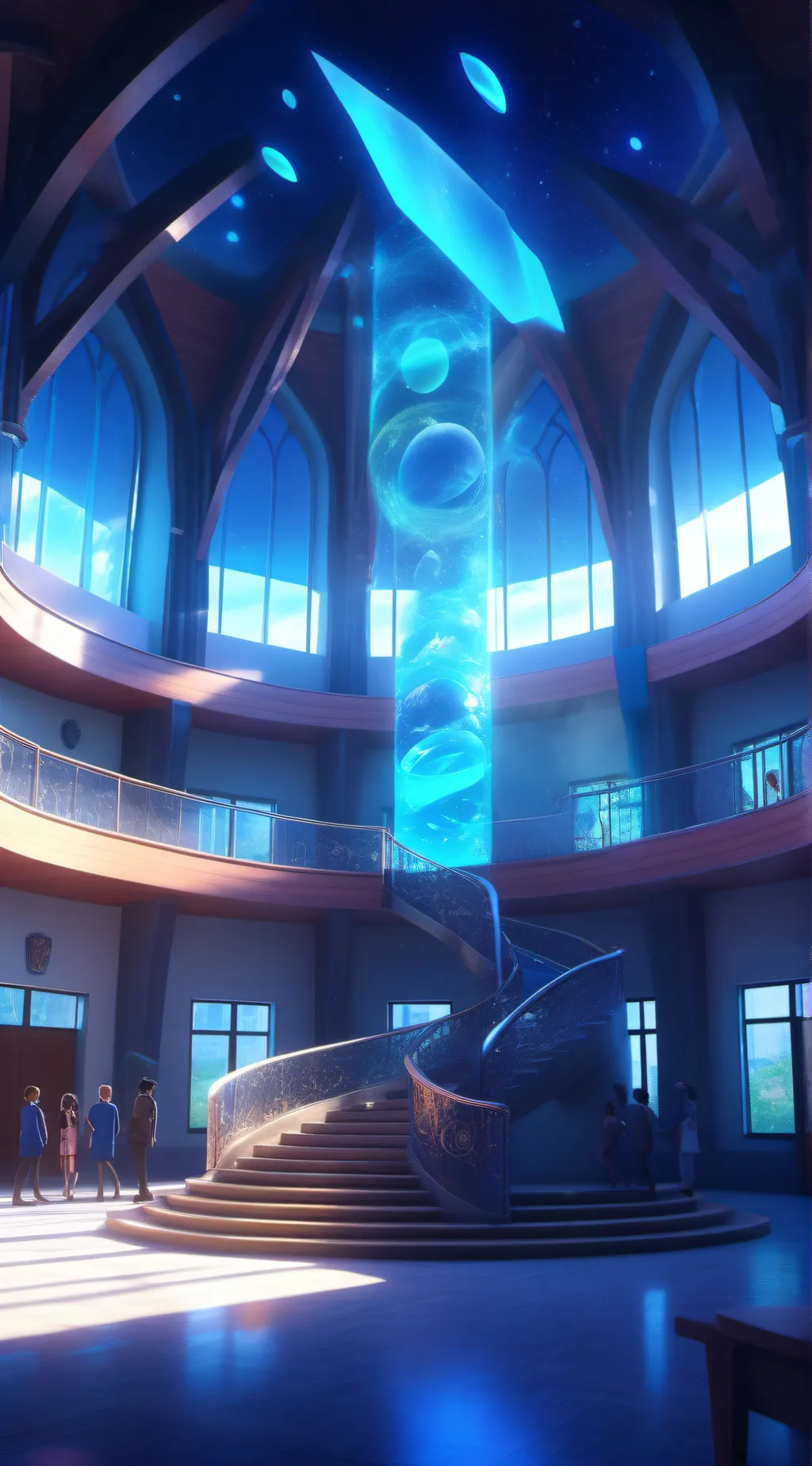 ai character: Universe School background