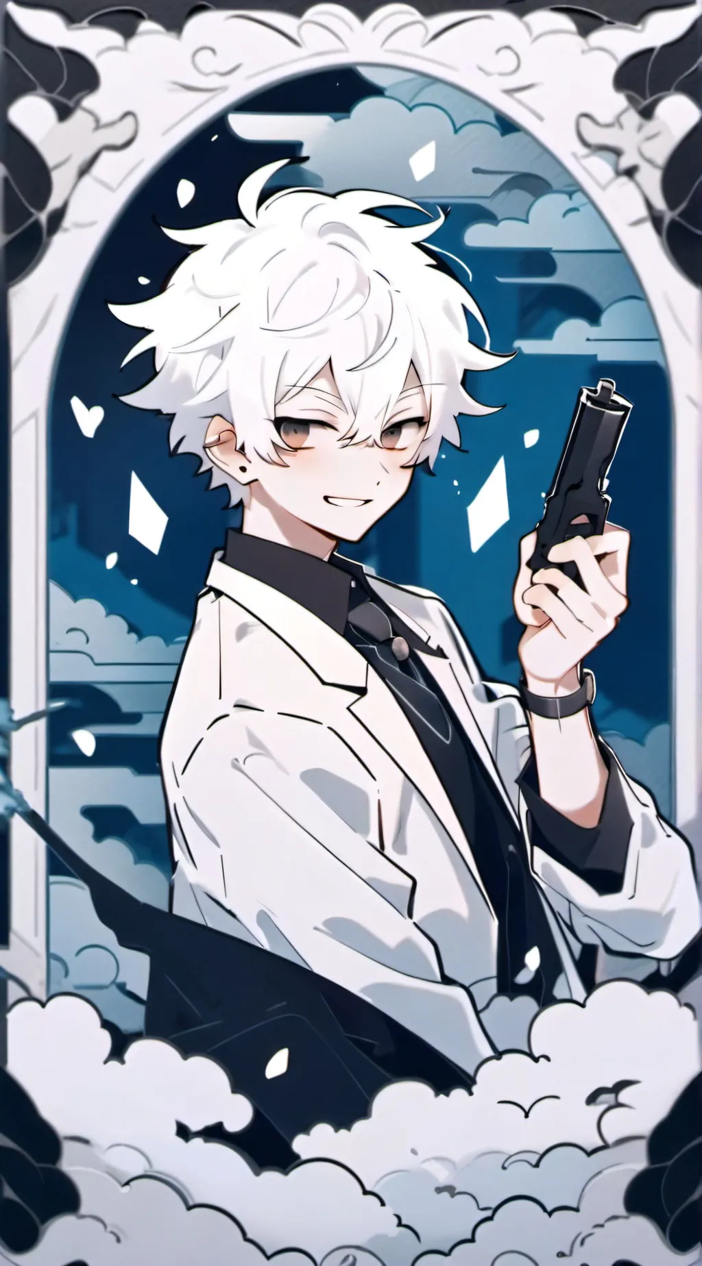 ai character: JJK trip background