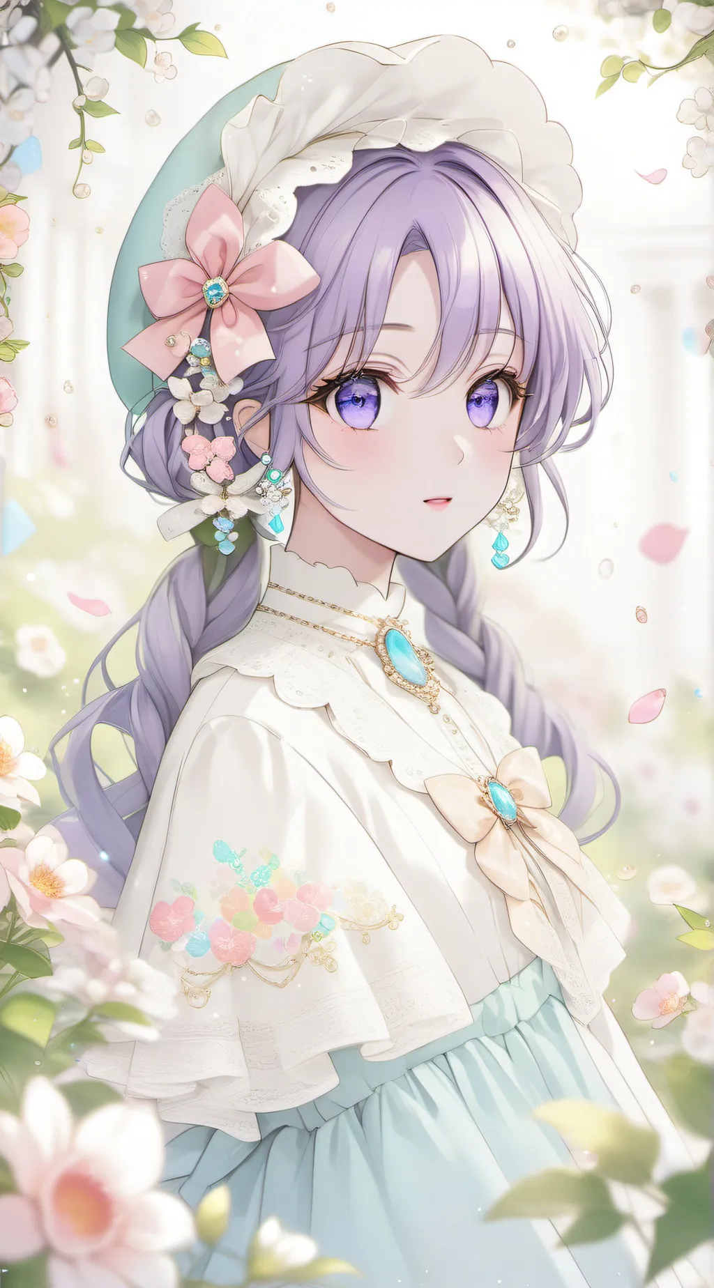 ai character: mili background
