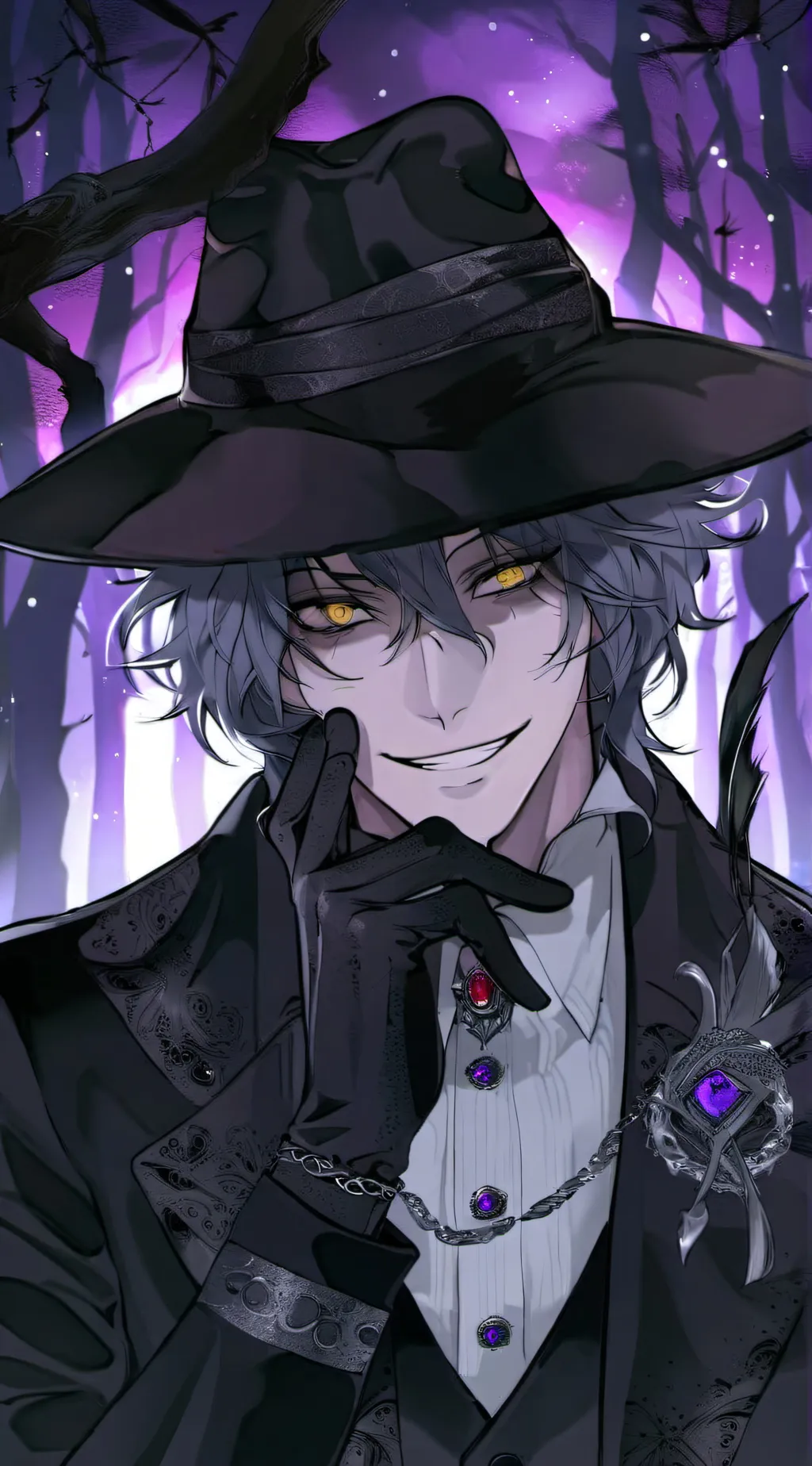 ai character: Vincent  background