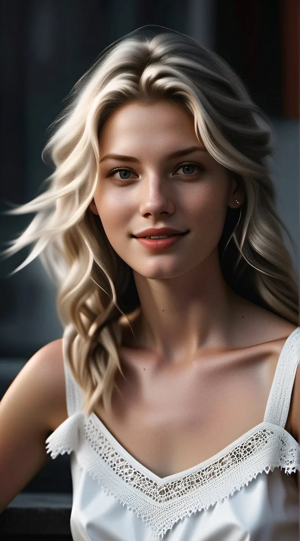 ai character: Luna background