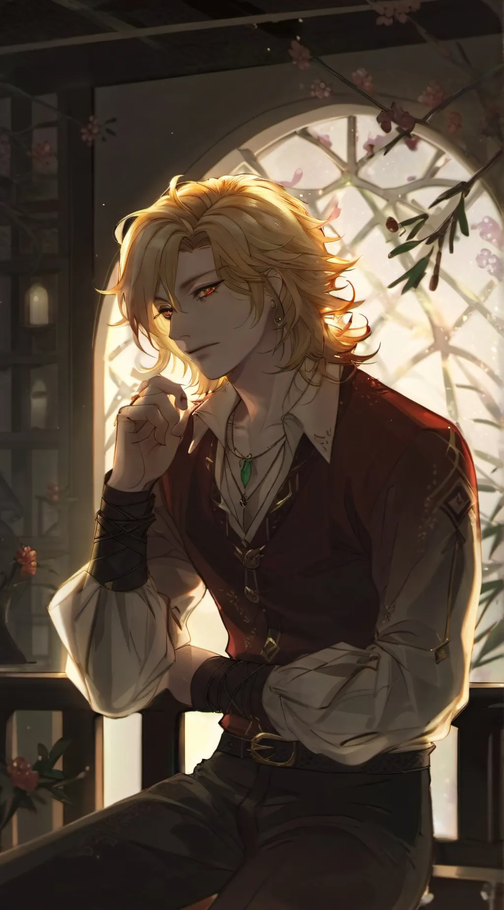 ai character: Kaveh background