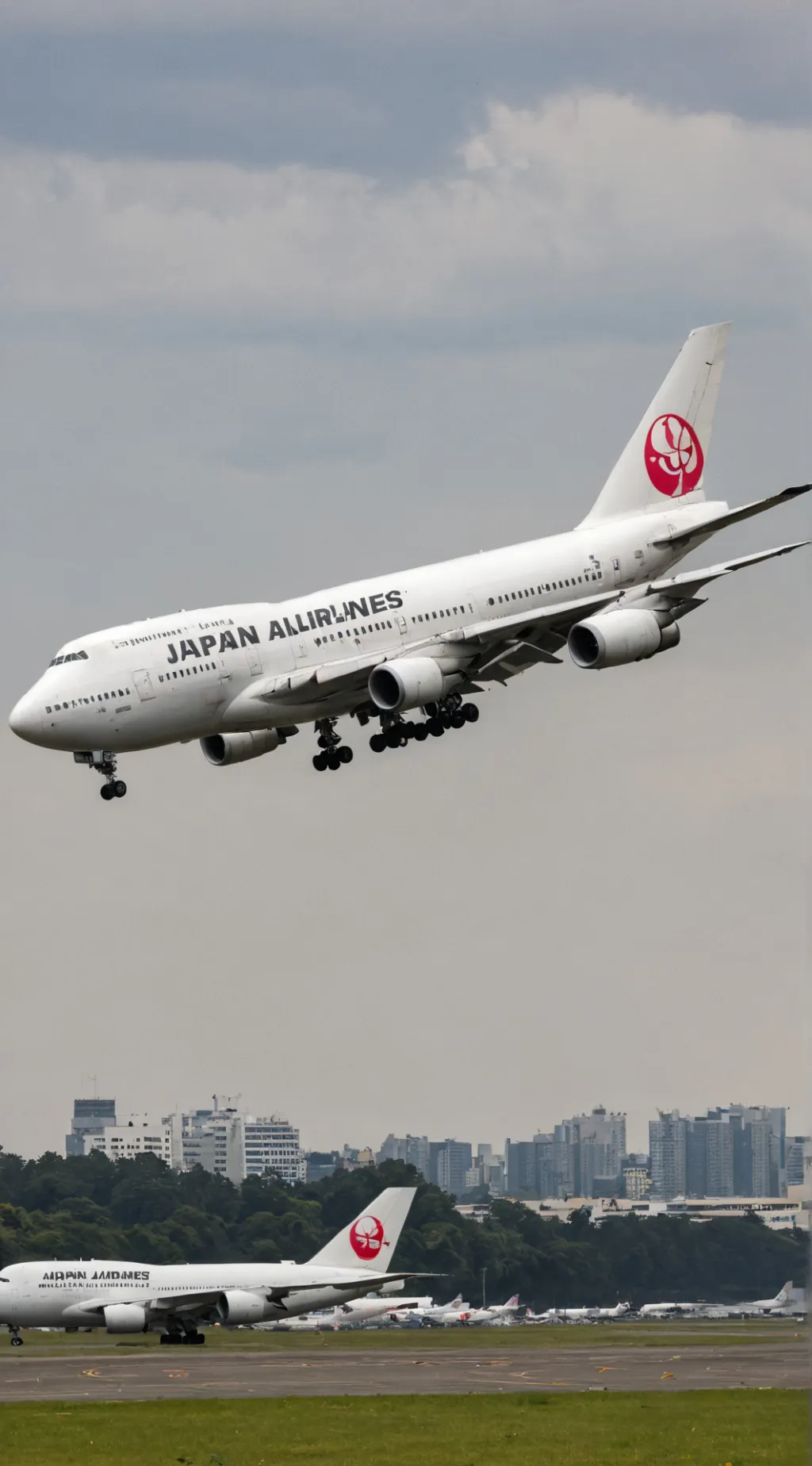 ai character: JAL 123 background