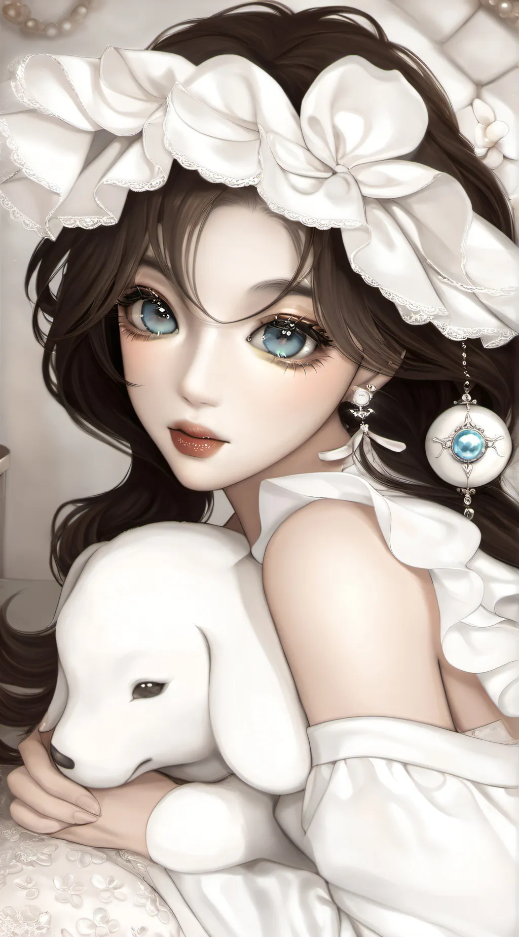 ai character: Melody background