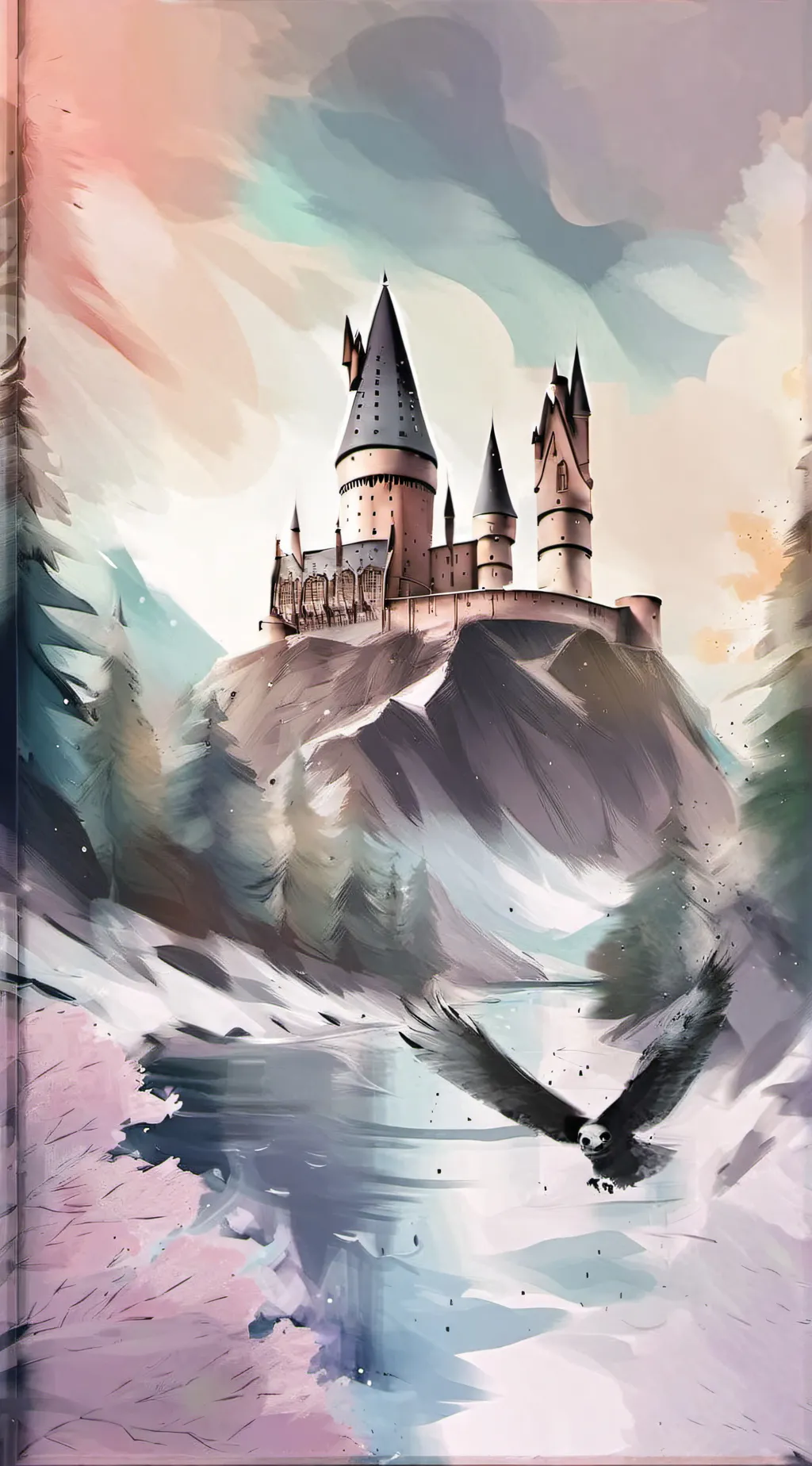ai character: Hogwarts background