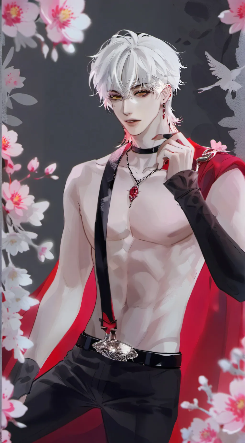 ai character: ☆kahito ☆ background