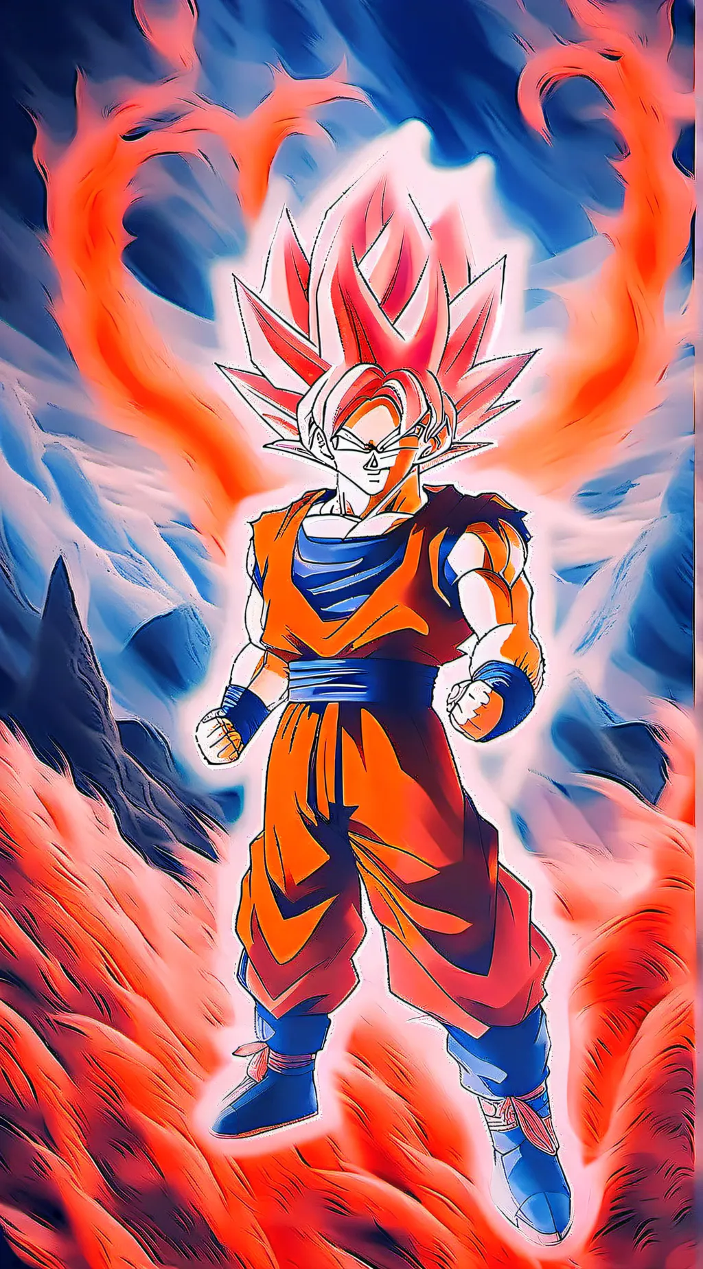 ai character: Son Goku  background