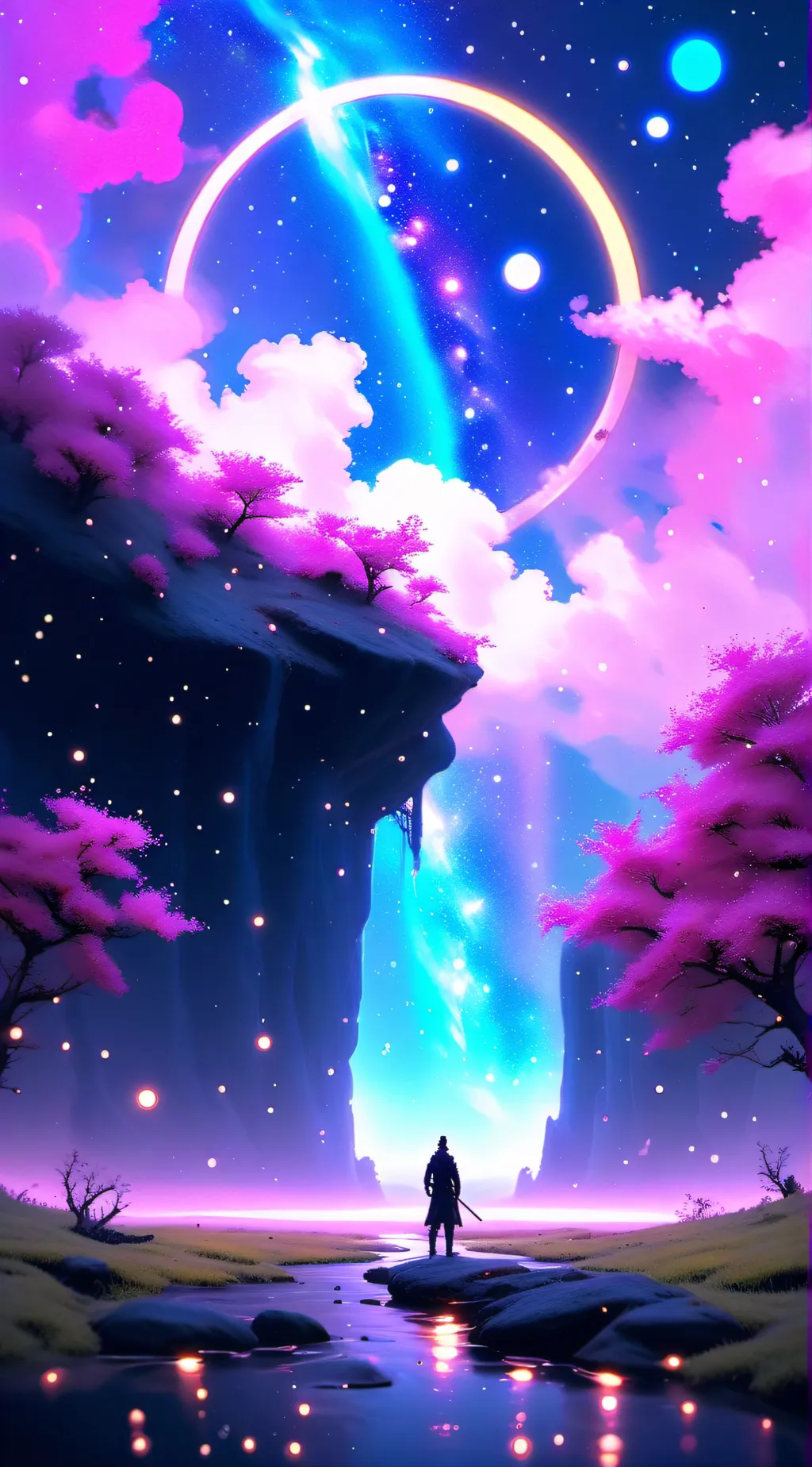 ai character: Mystery creature background