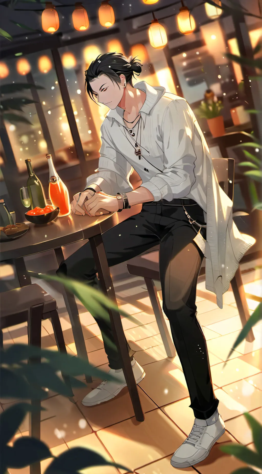 ai character: Geto x Gojo background
