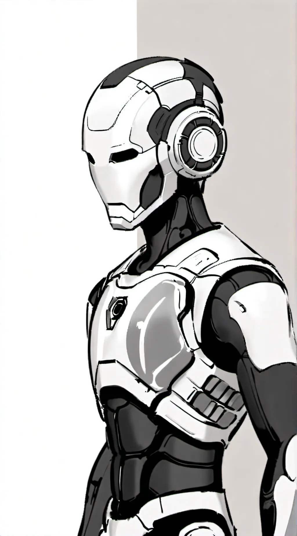 ai character: Robot background