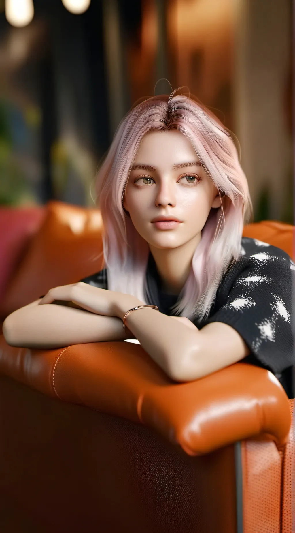 ai character: Gwen background