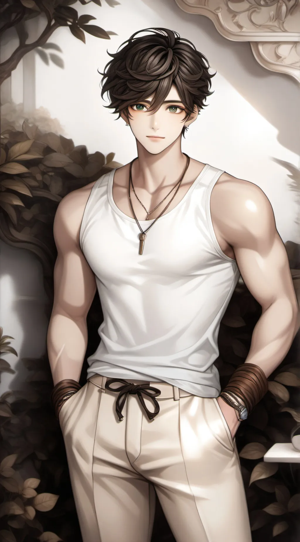 ai character: aero background