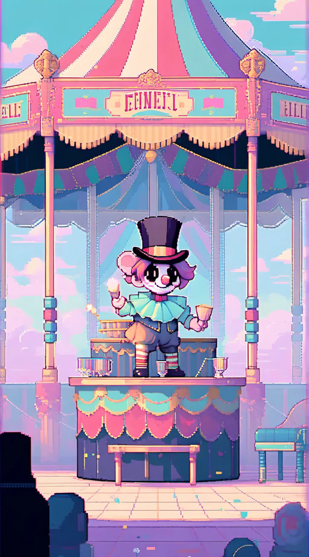 ai character: TADC background