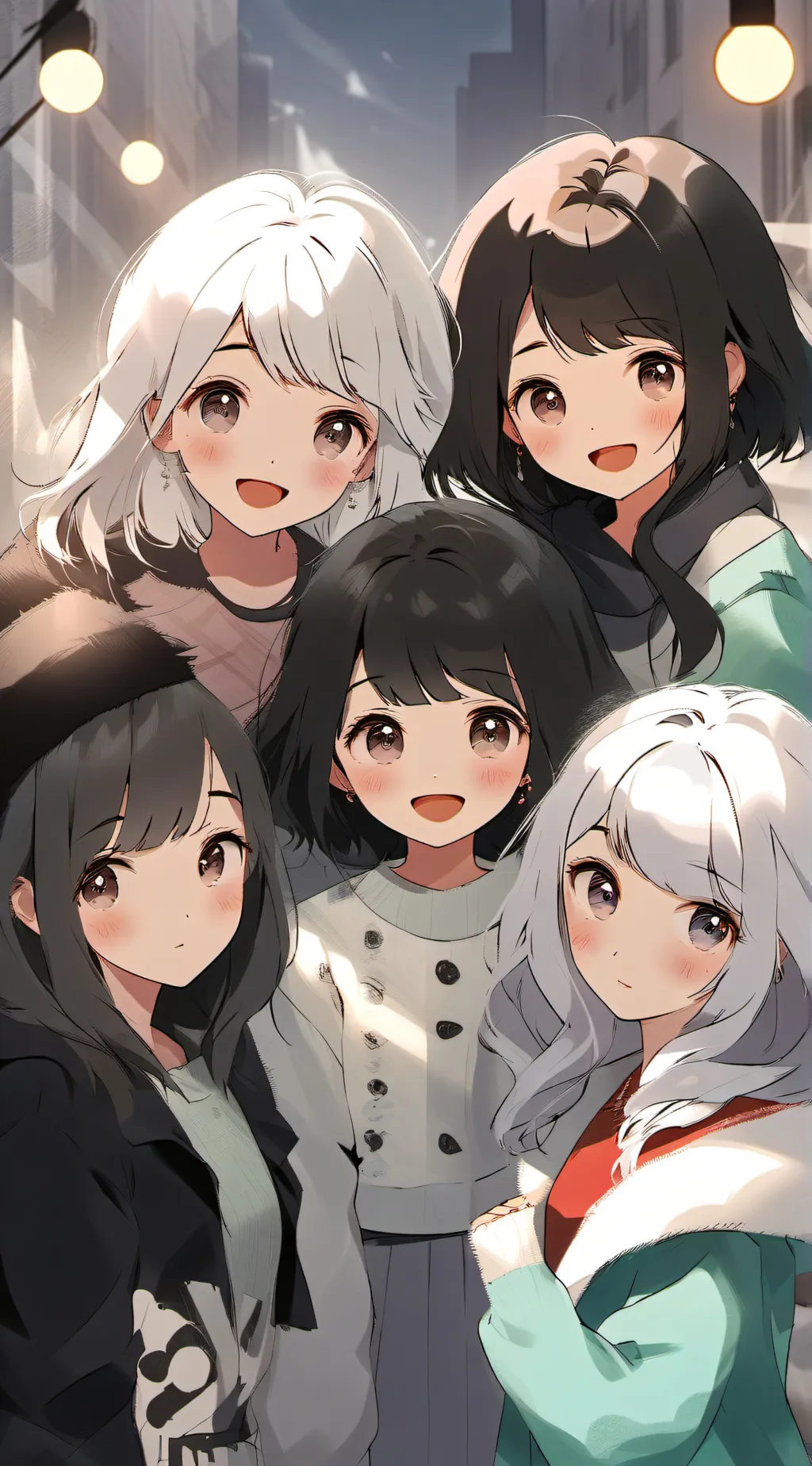ai character: friend group background