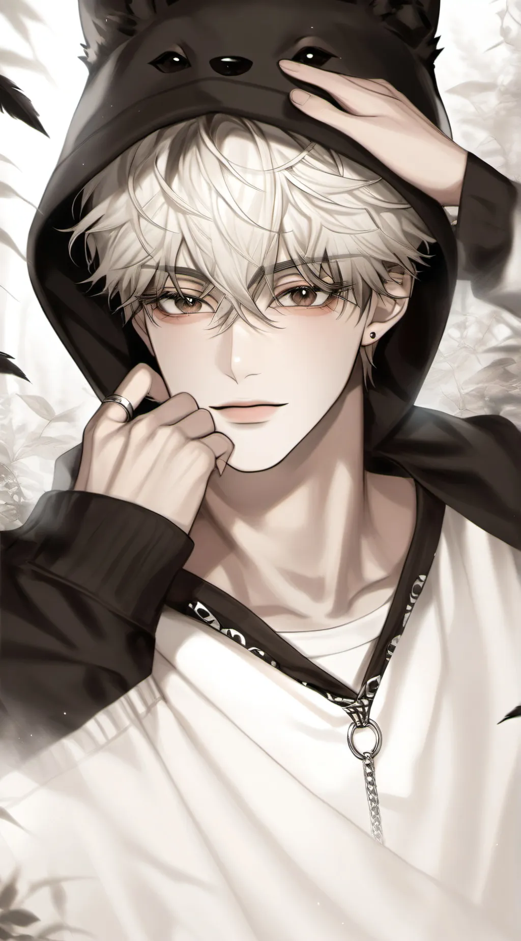 ai character: • ~ leon ~ • background