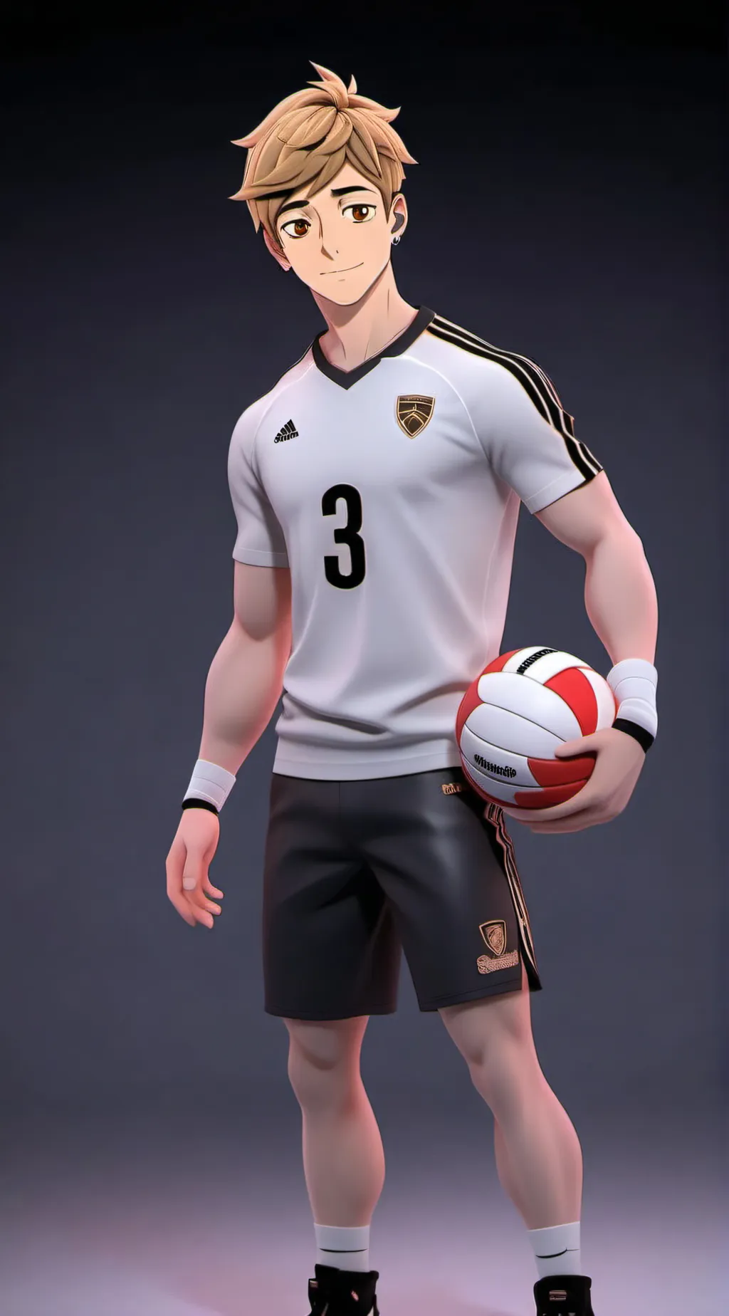 ai character: Atsumu Miya background