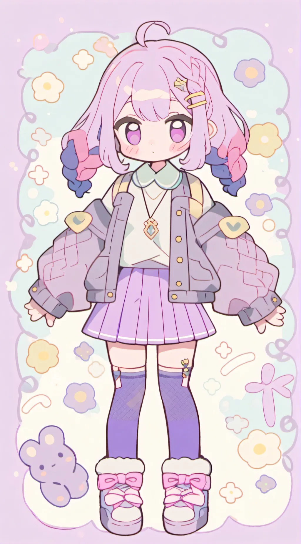 ai character: Mha background