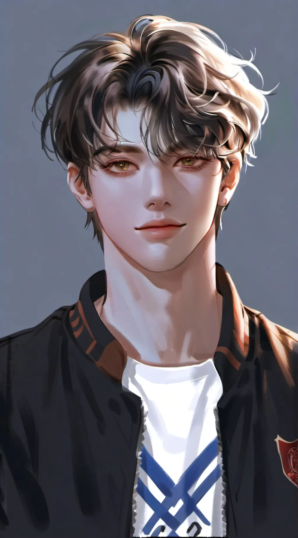 ai character: Christopher  background
