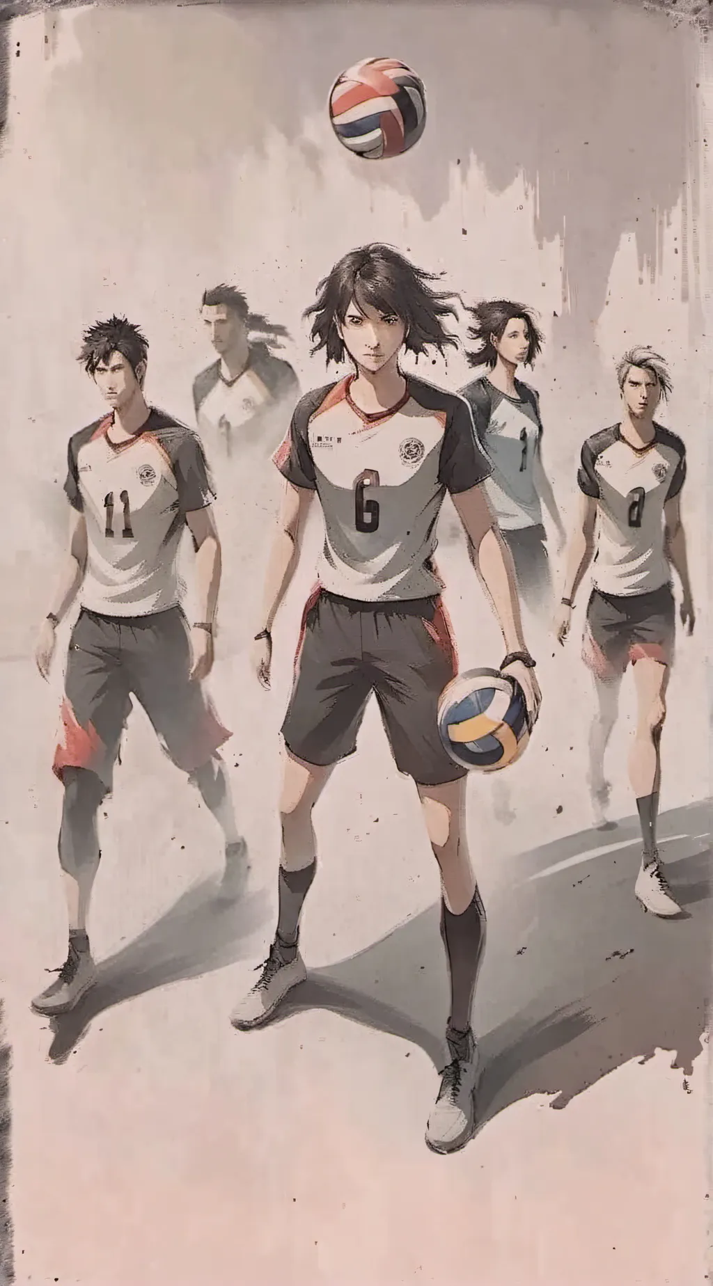 ai character: Haikyuu!!!!!!!! background