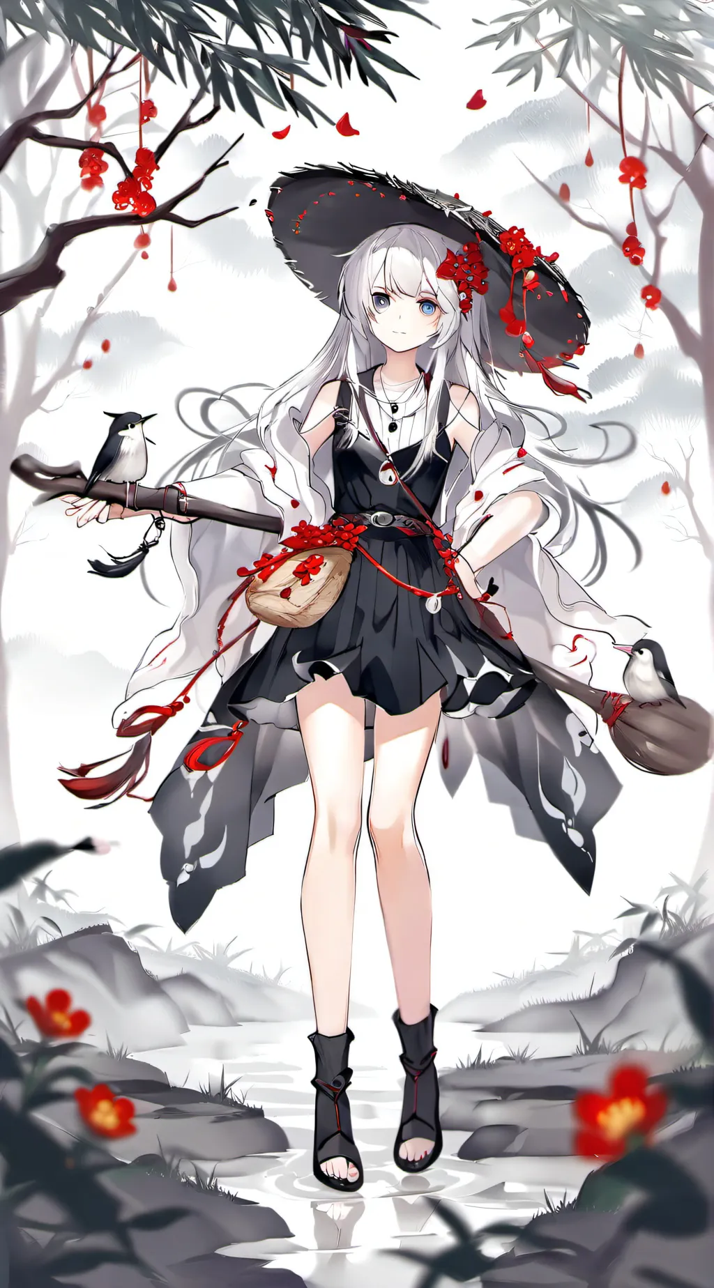 ai character: yuki yammanara background