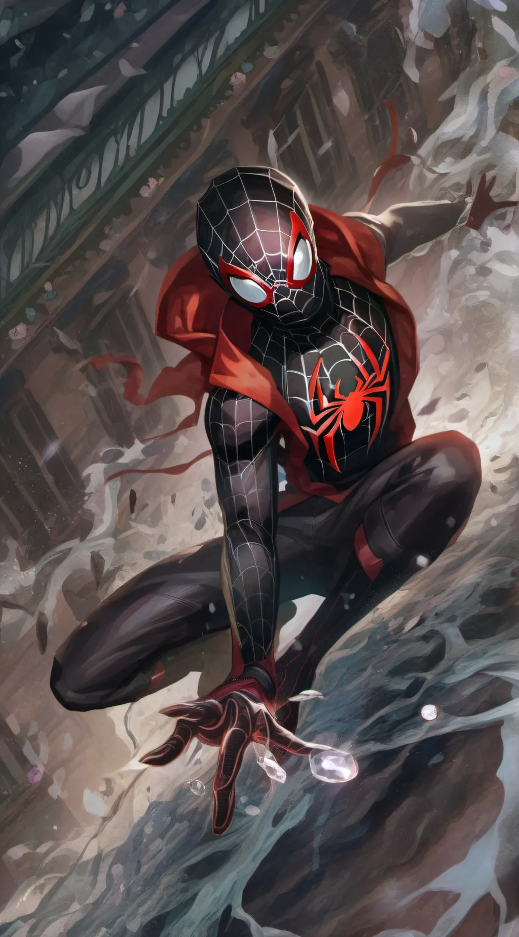 ai character: miles background