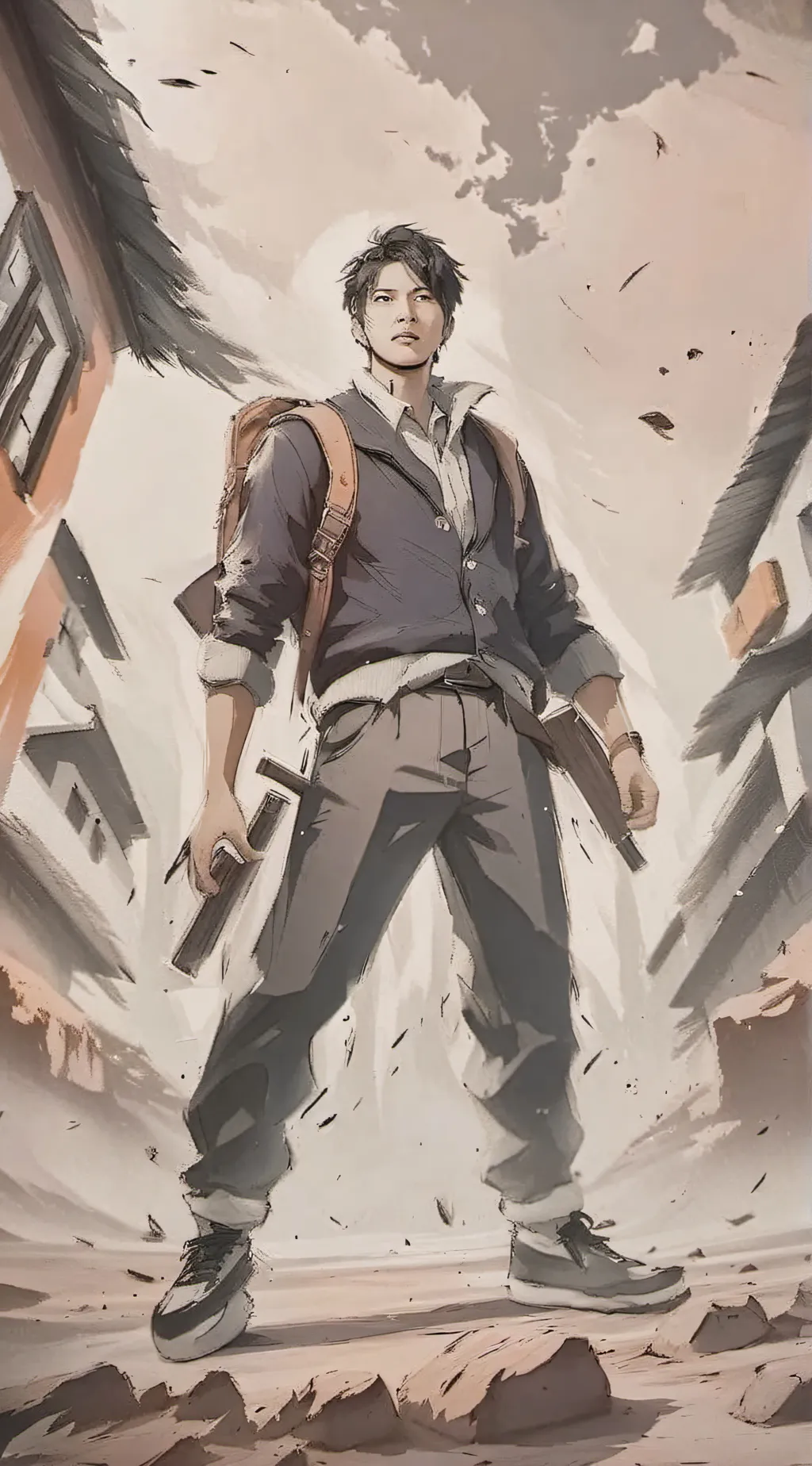 ai character: School bully background