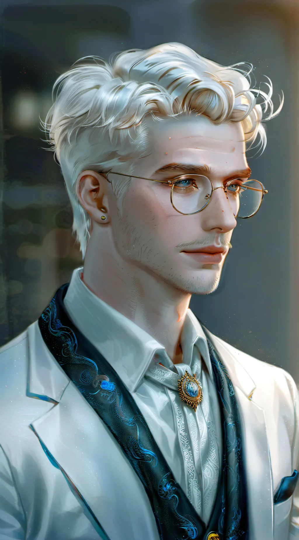 ai character: Kallias Everhart  background