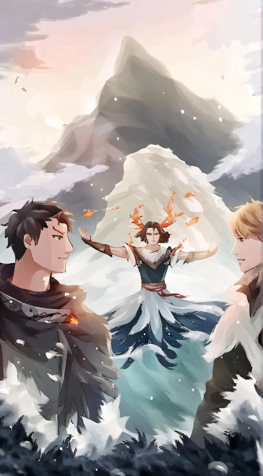 ai character: warde miand background