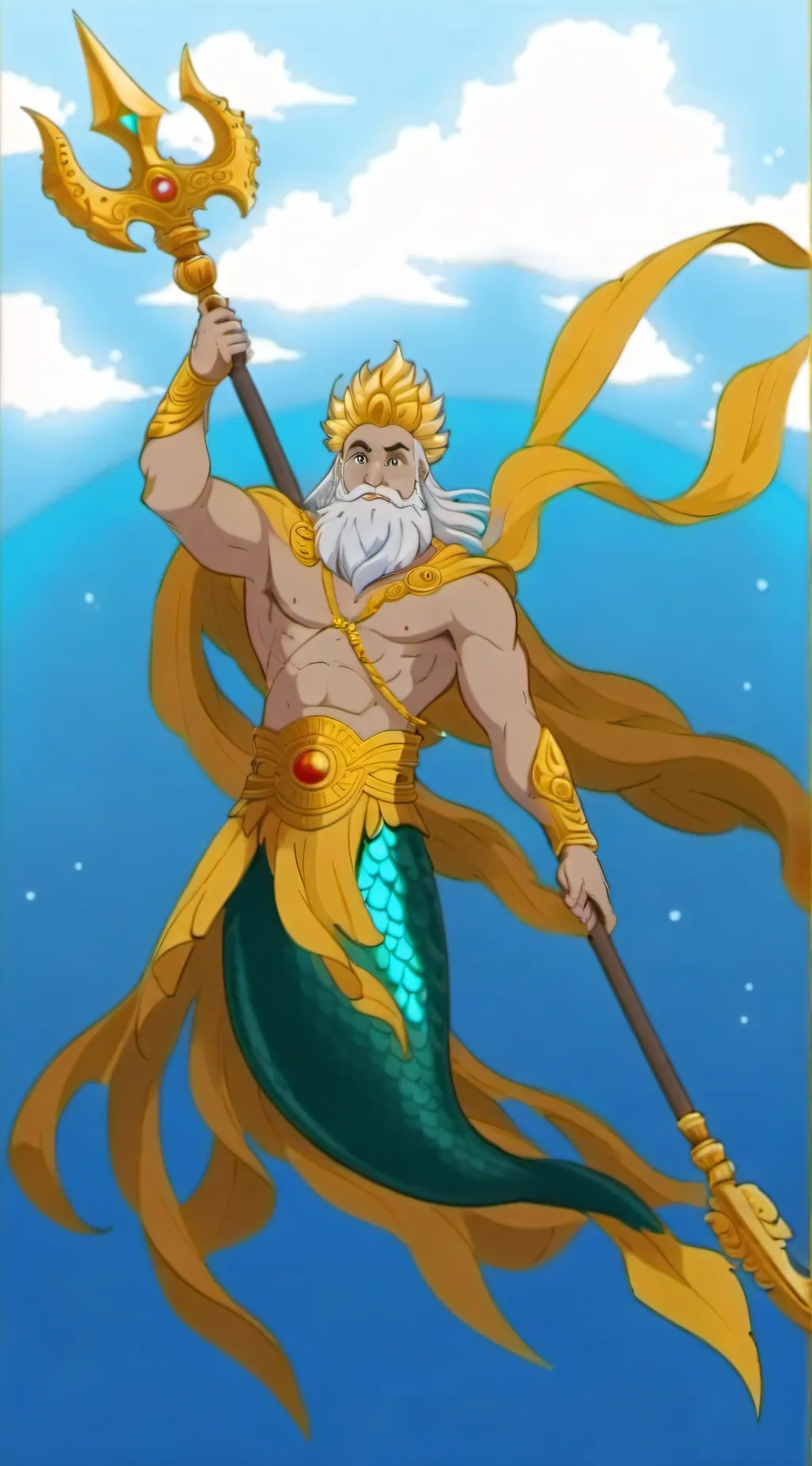 Talkie AI - Chat with King Triton