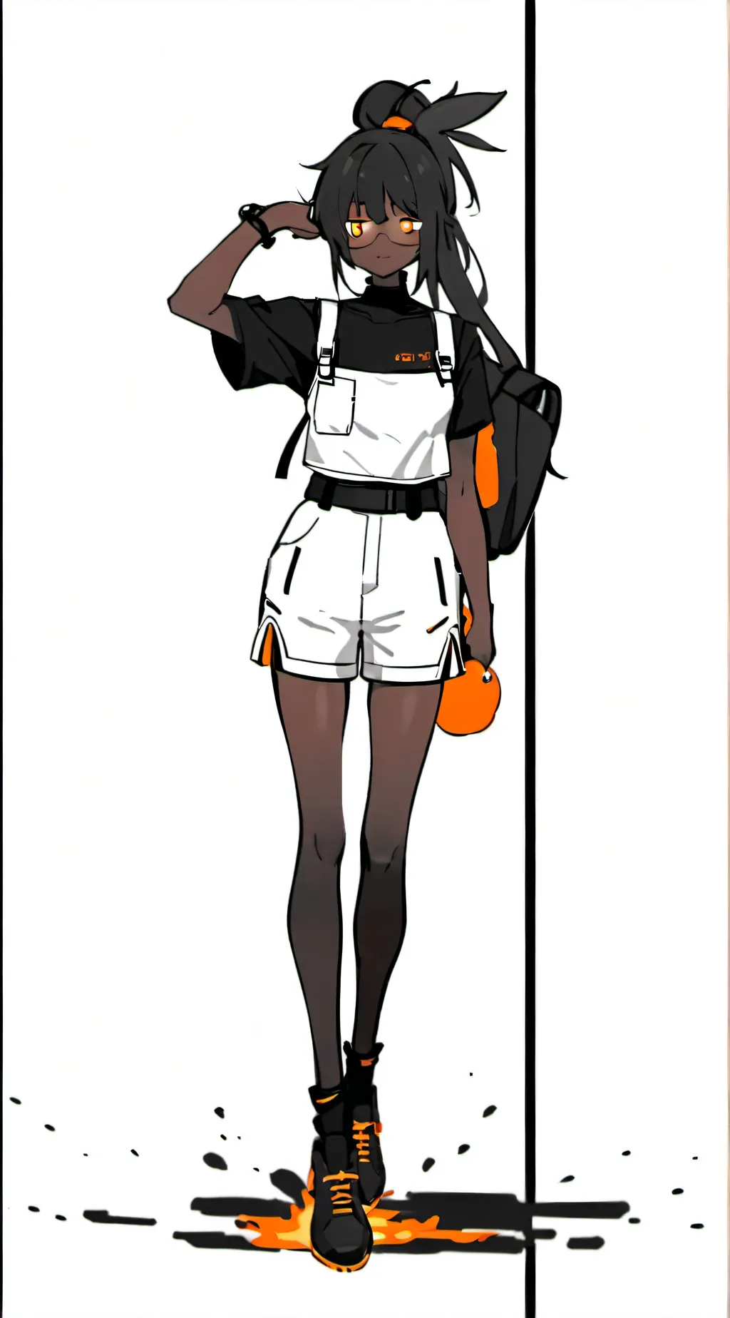 ai character: Miss Circle  background