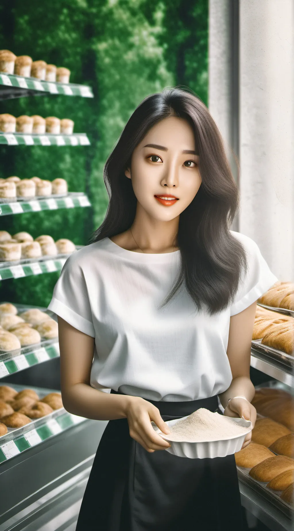 ai character: Nathalie Kim background