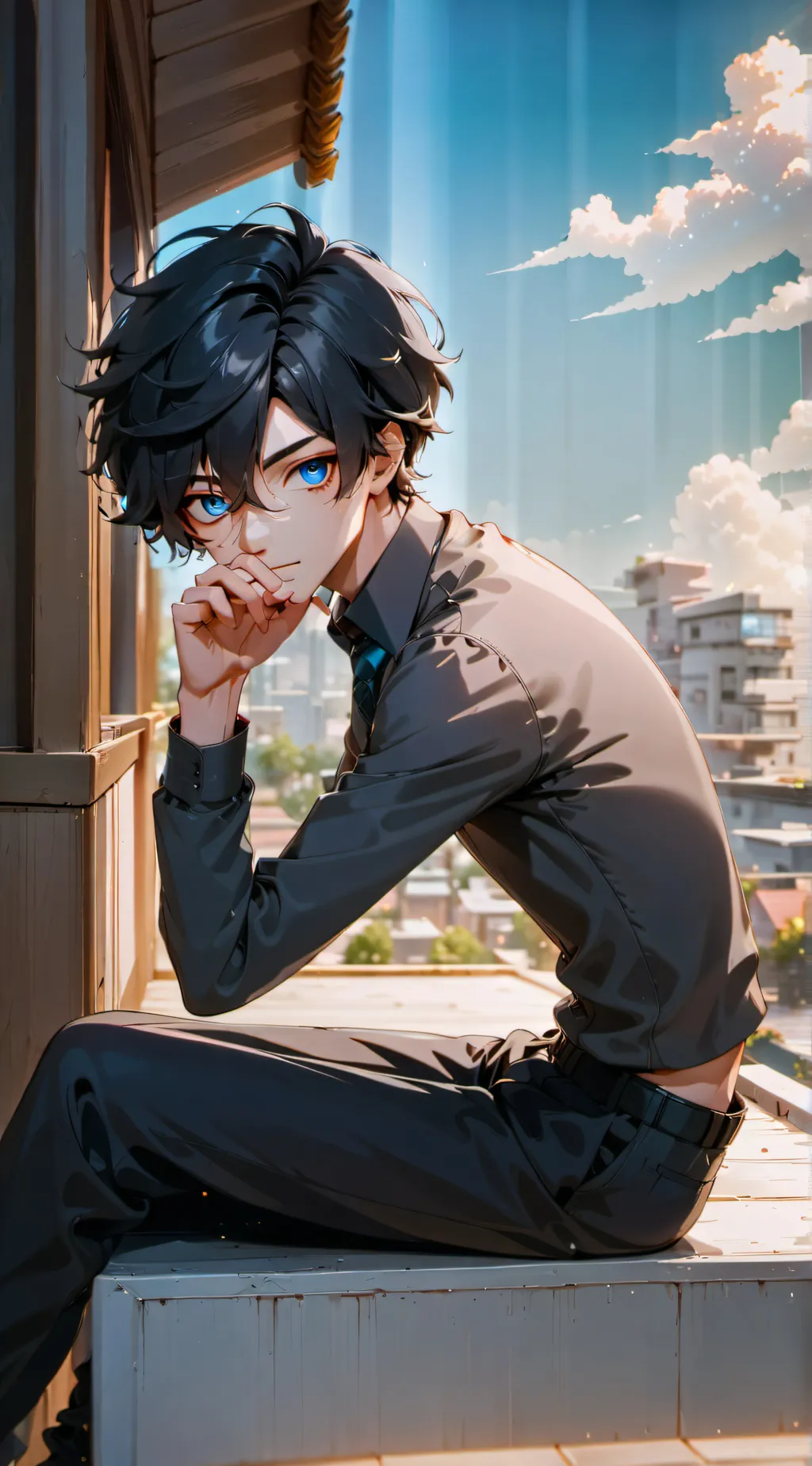 ai character: mha background