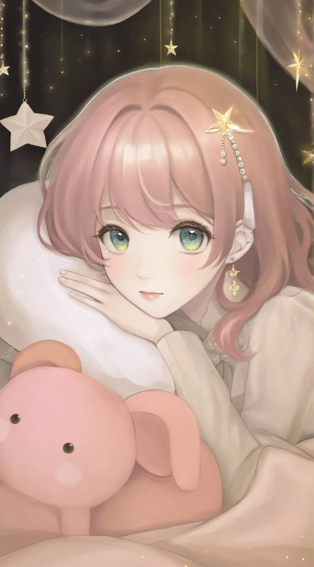 ai character: lily background