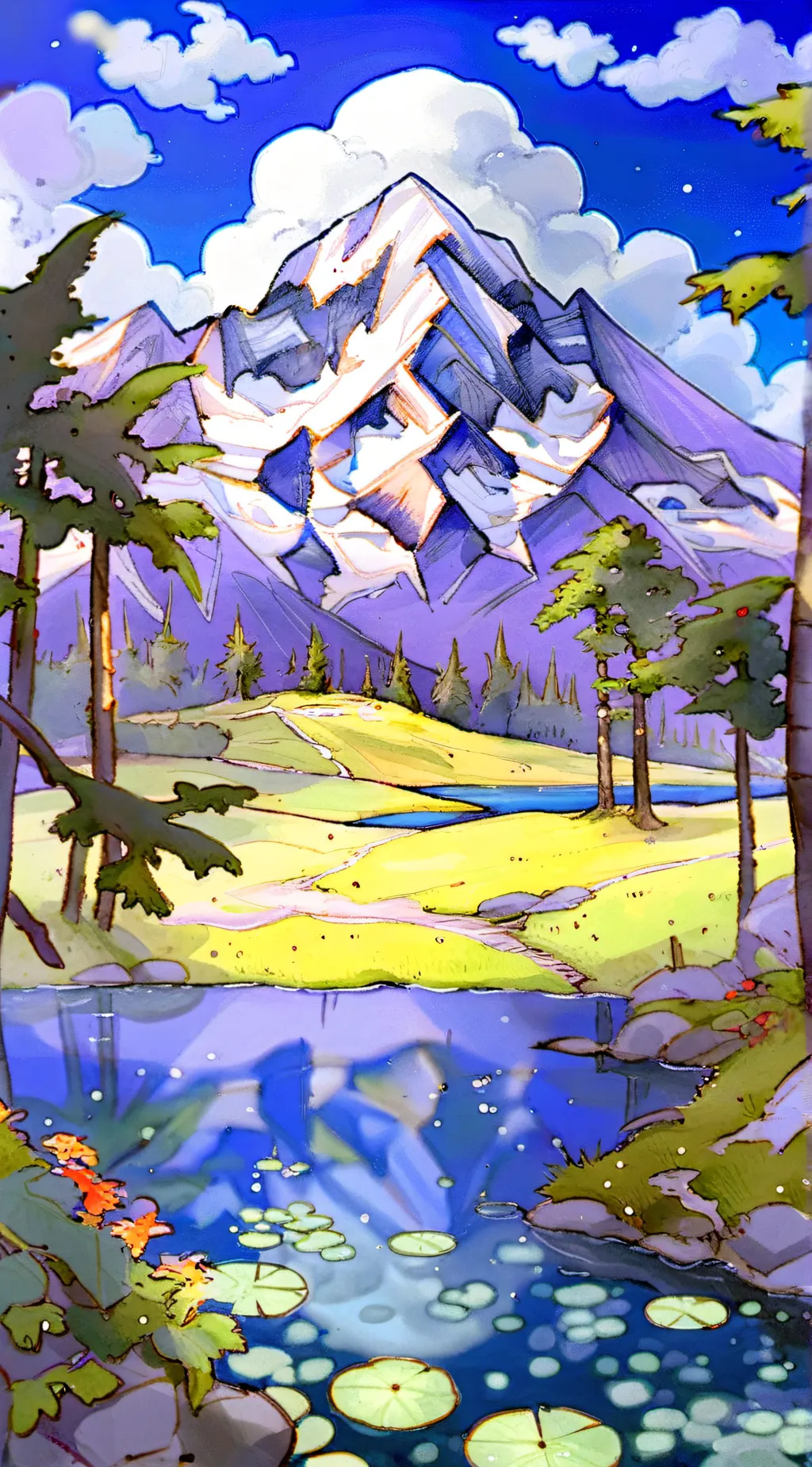 ai character: mha role trip background