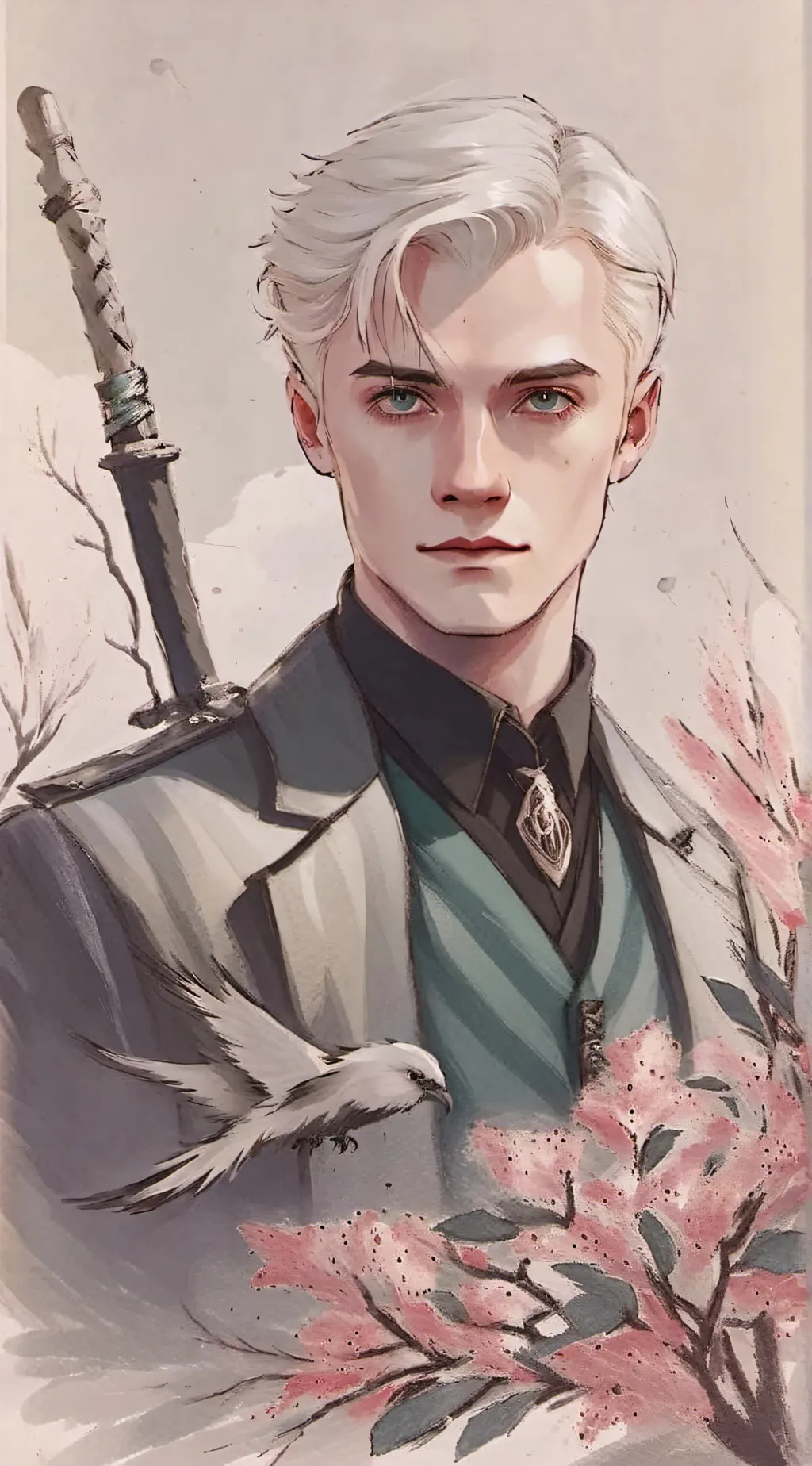 ai character: Hogwarts background