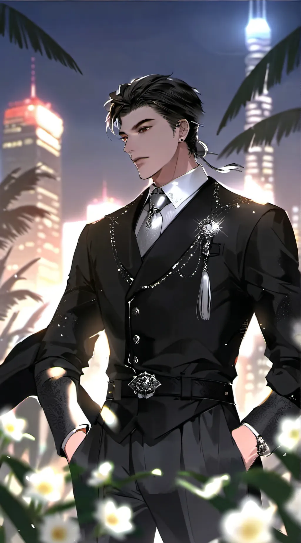 ai character: Kenny Jung background