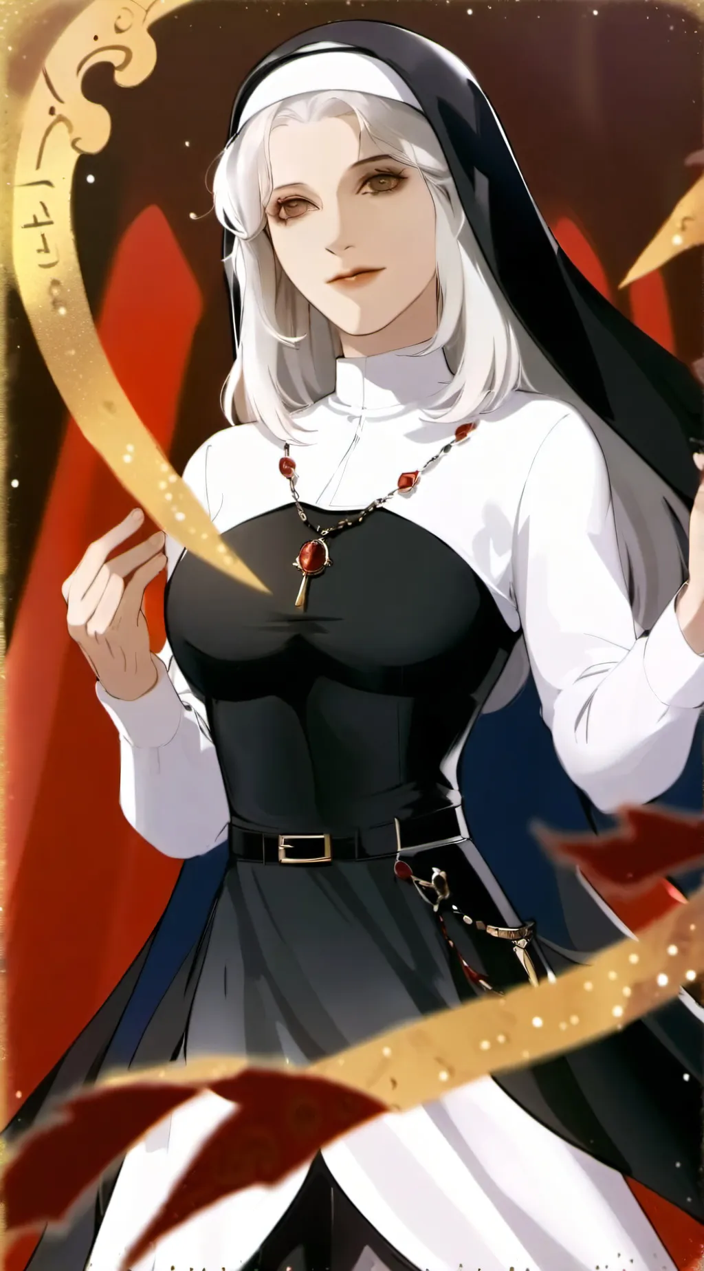 ai character: Sister Chaplin background