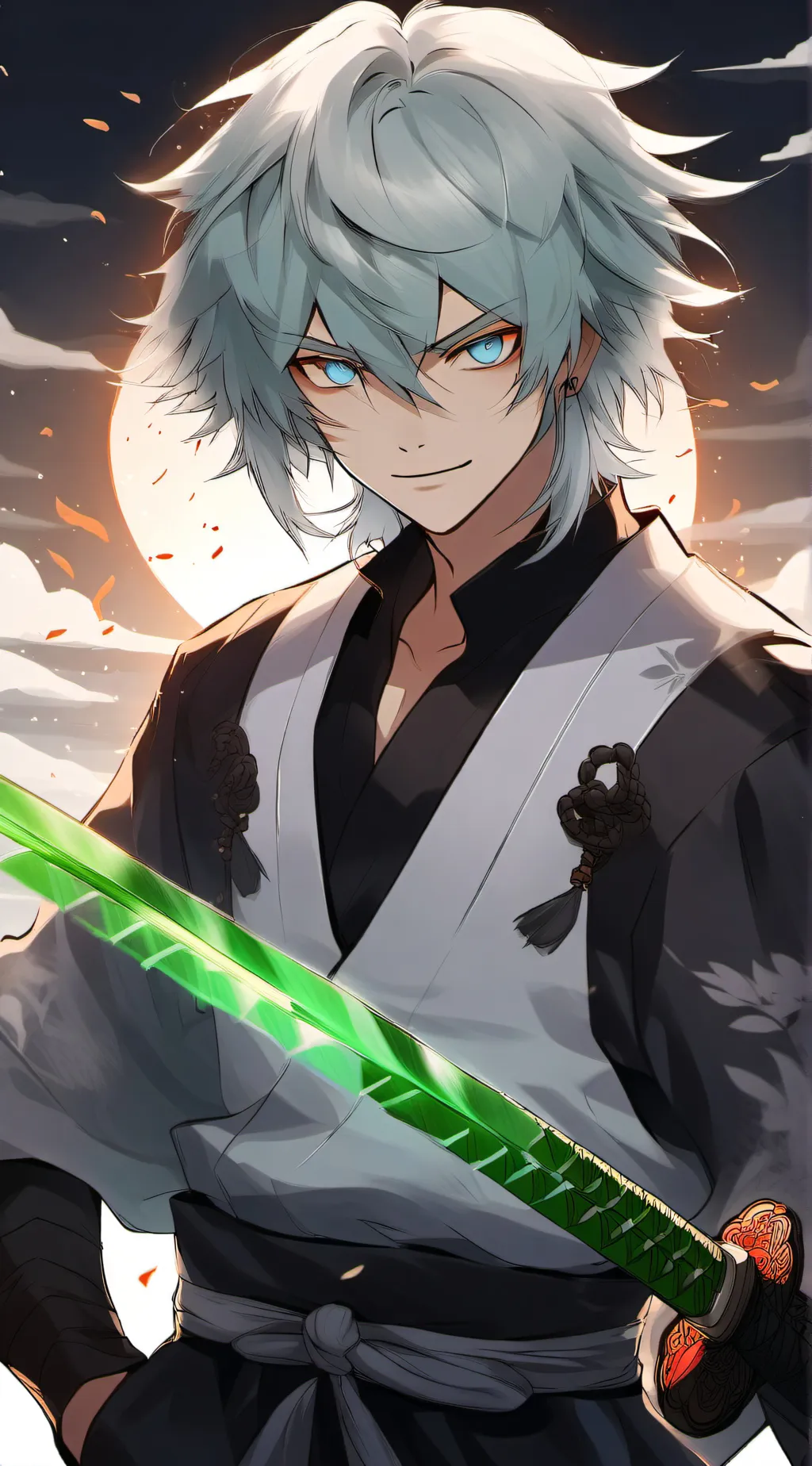 ai character: Masora Kaiju  background