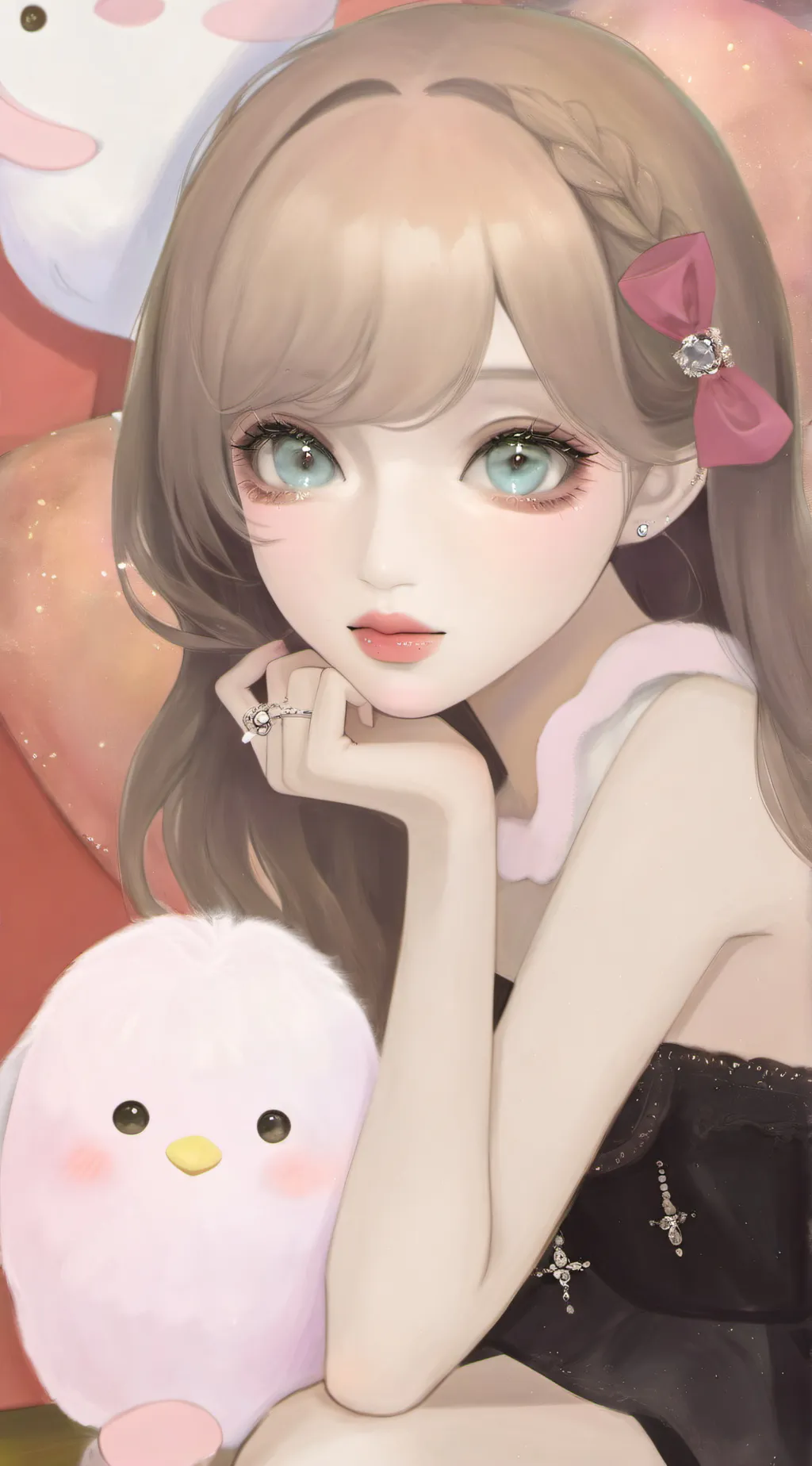 ai character: Mina💋 background