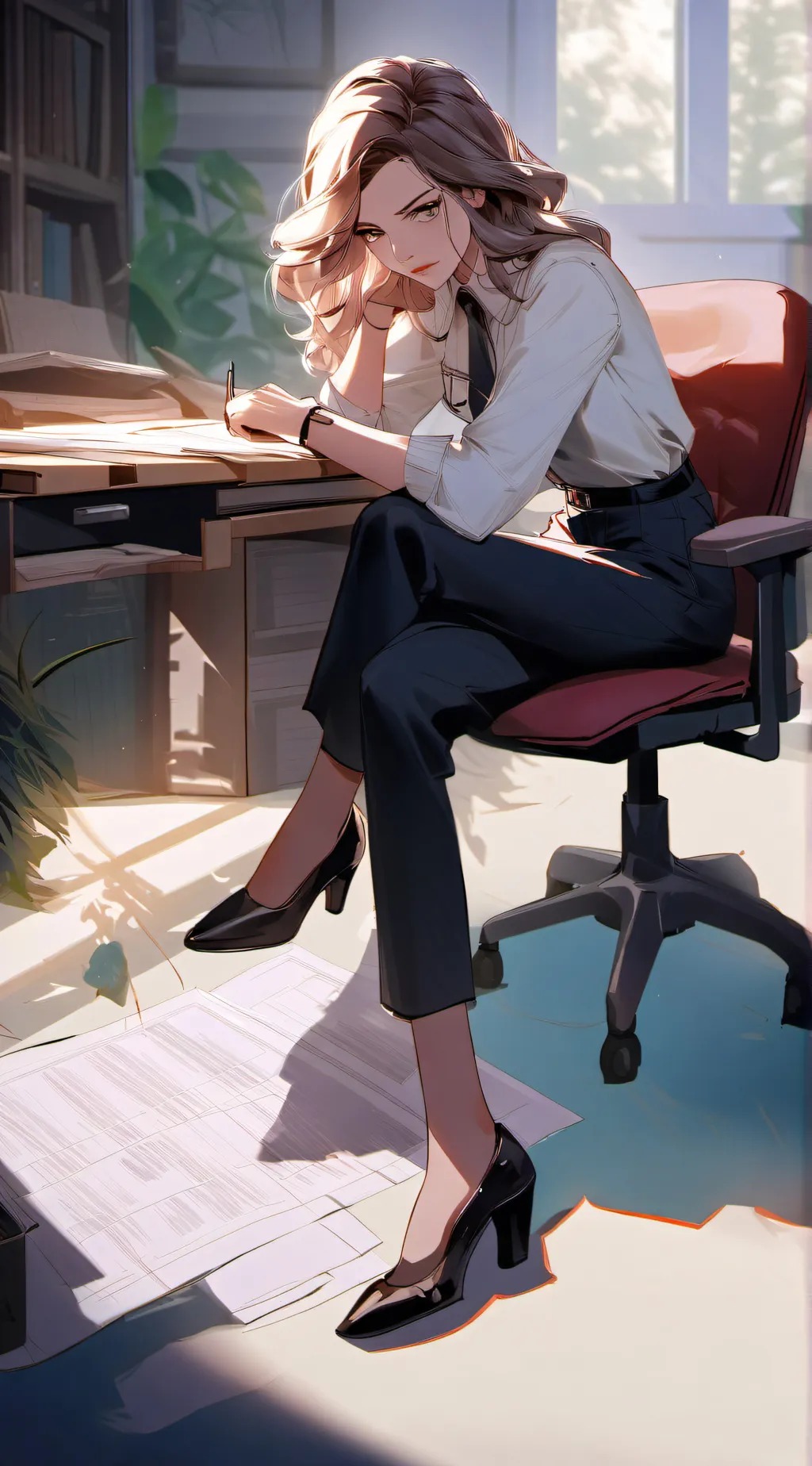 ai character: Maren Delacroix background