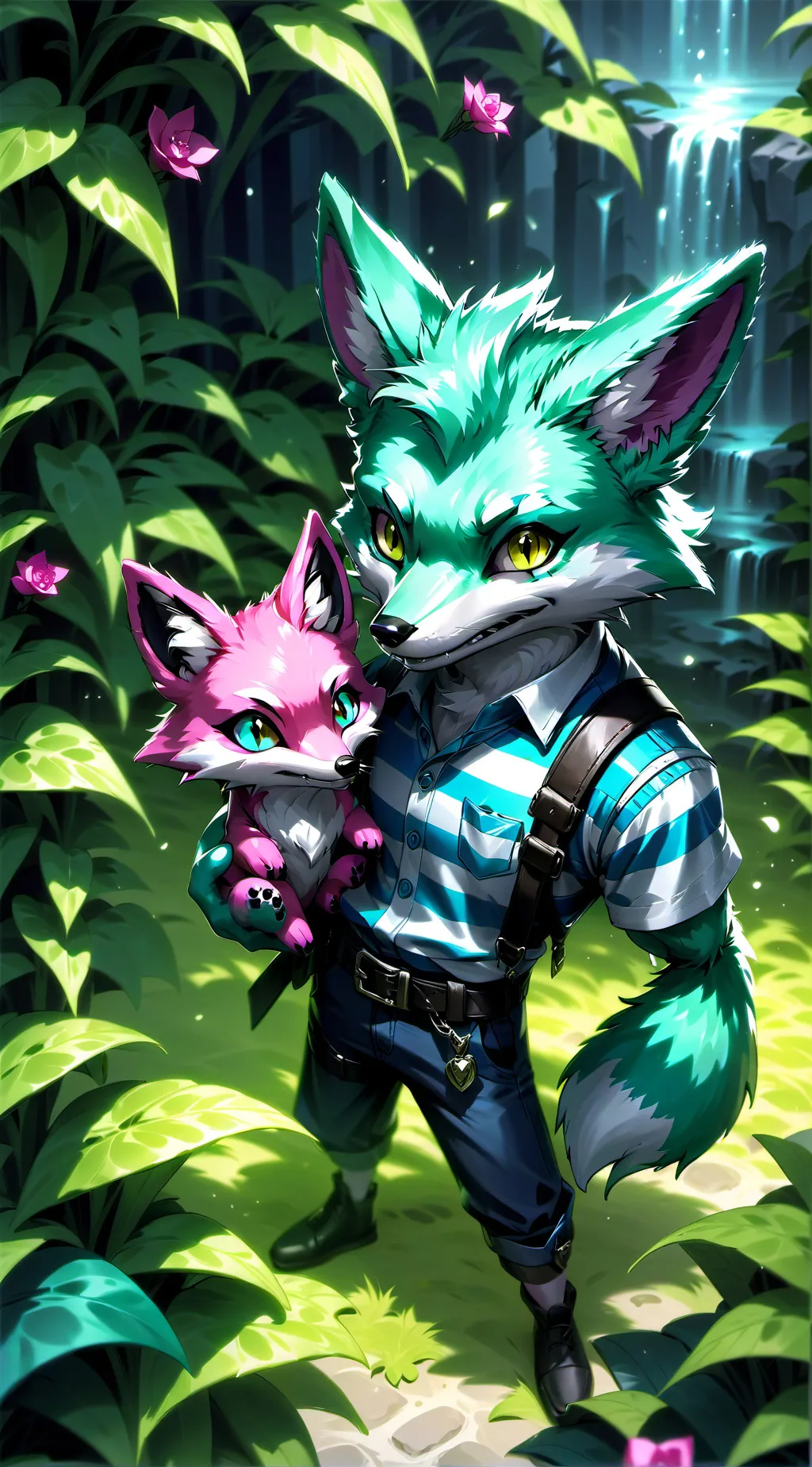 ai character: mint's hints  background