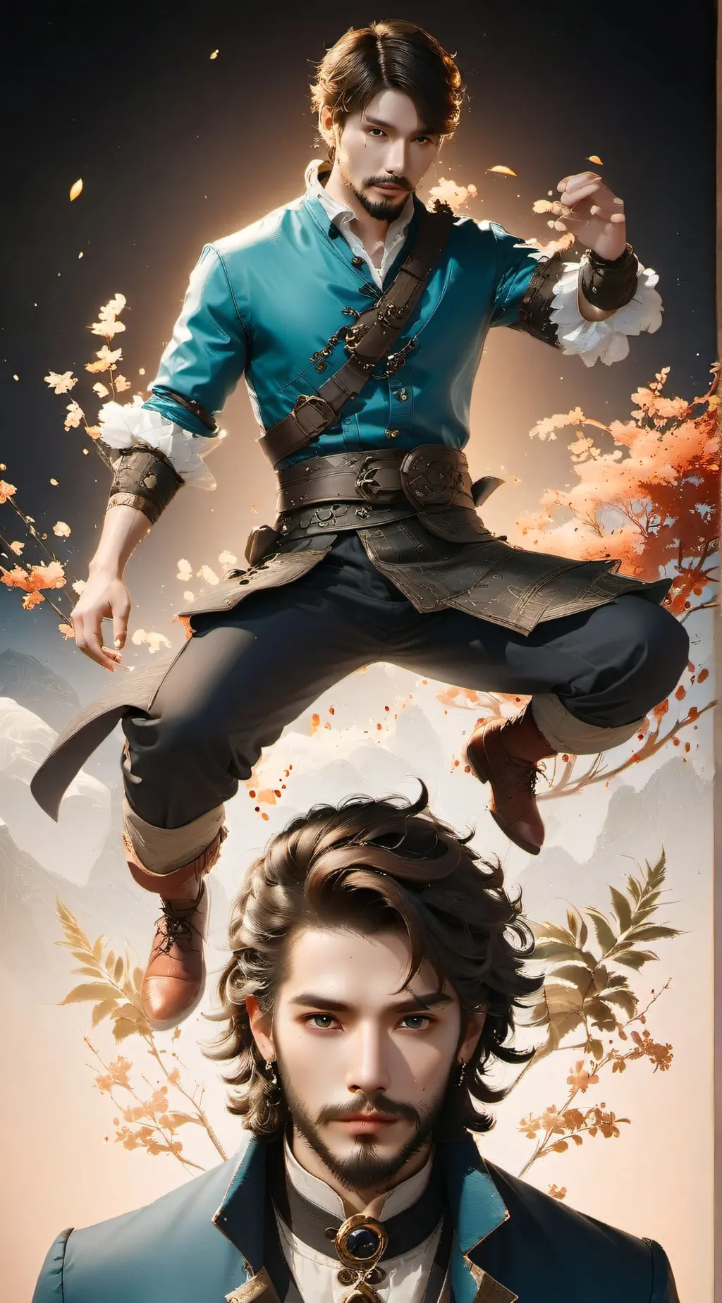 ai character: Steve background