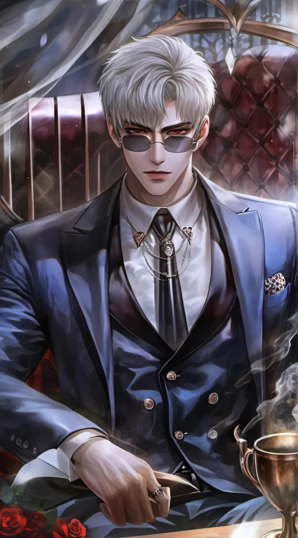 ai character: ꧁✮Axel✭꧂ background