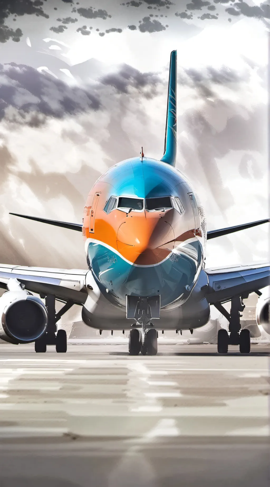 ai character: Kingfisher airline background