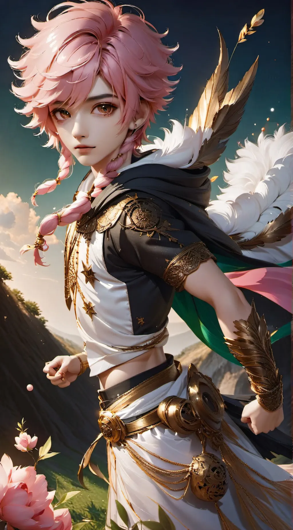 ai character: Dakota  background