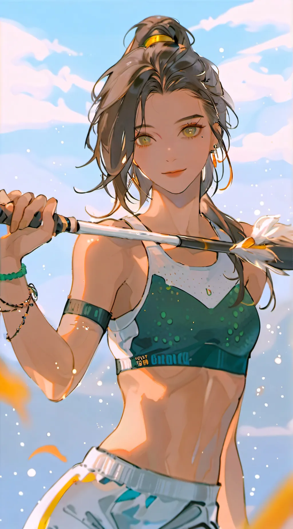 ai character: Gwendolyn Ivette background