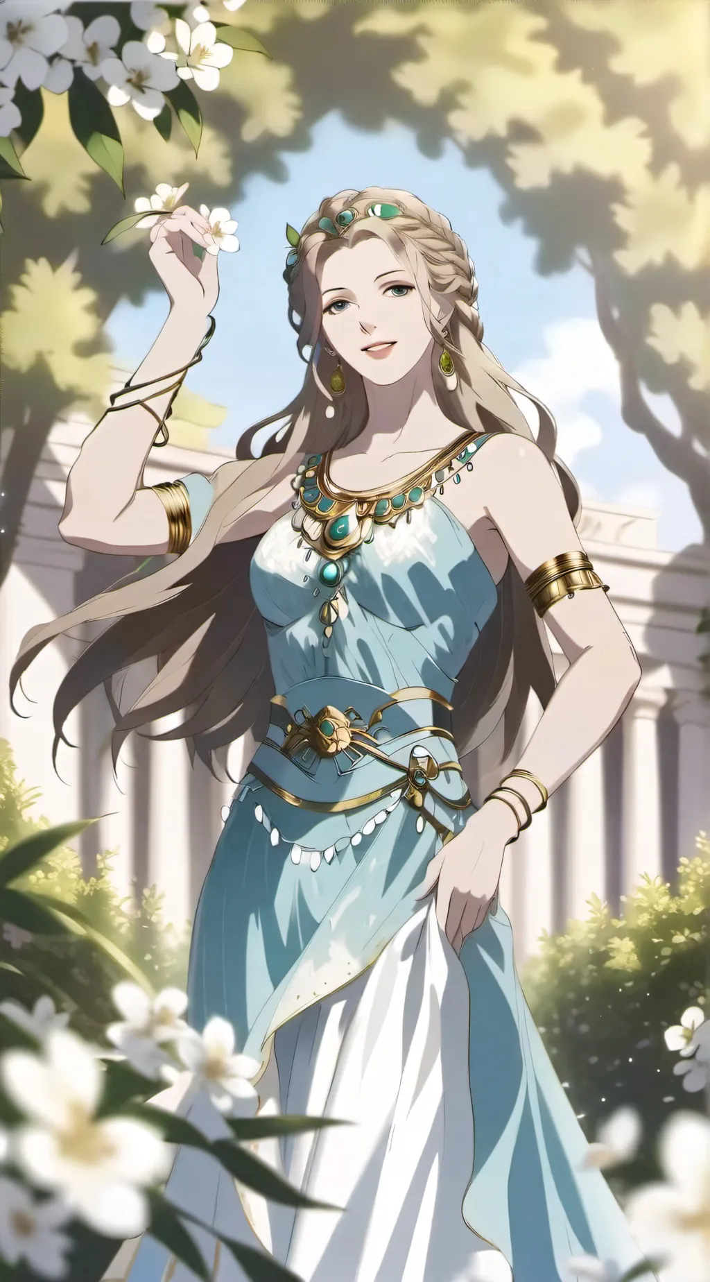 ai character: Calypso  background