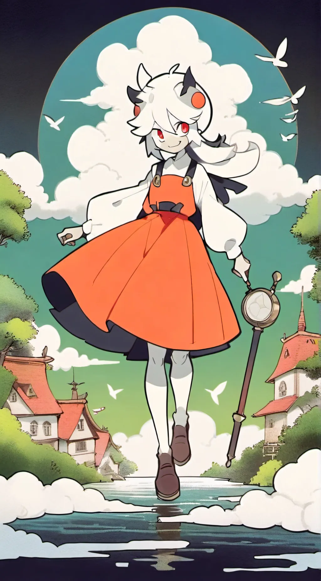 ai character: Oliver Fpe background