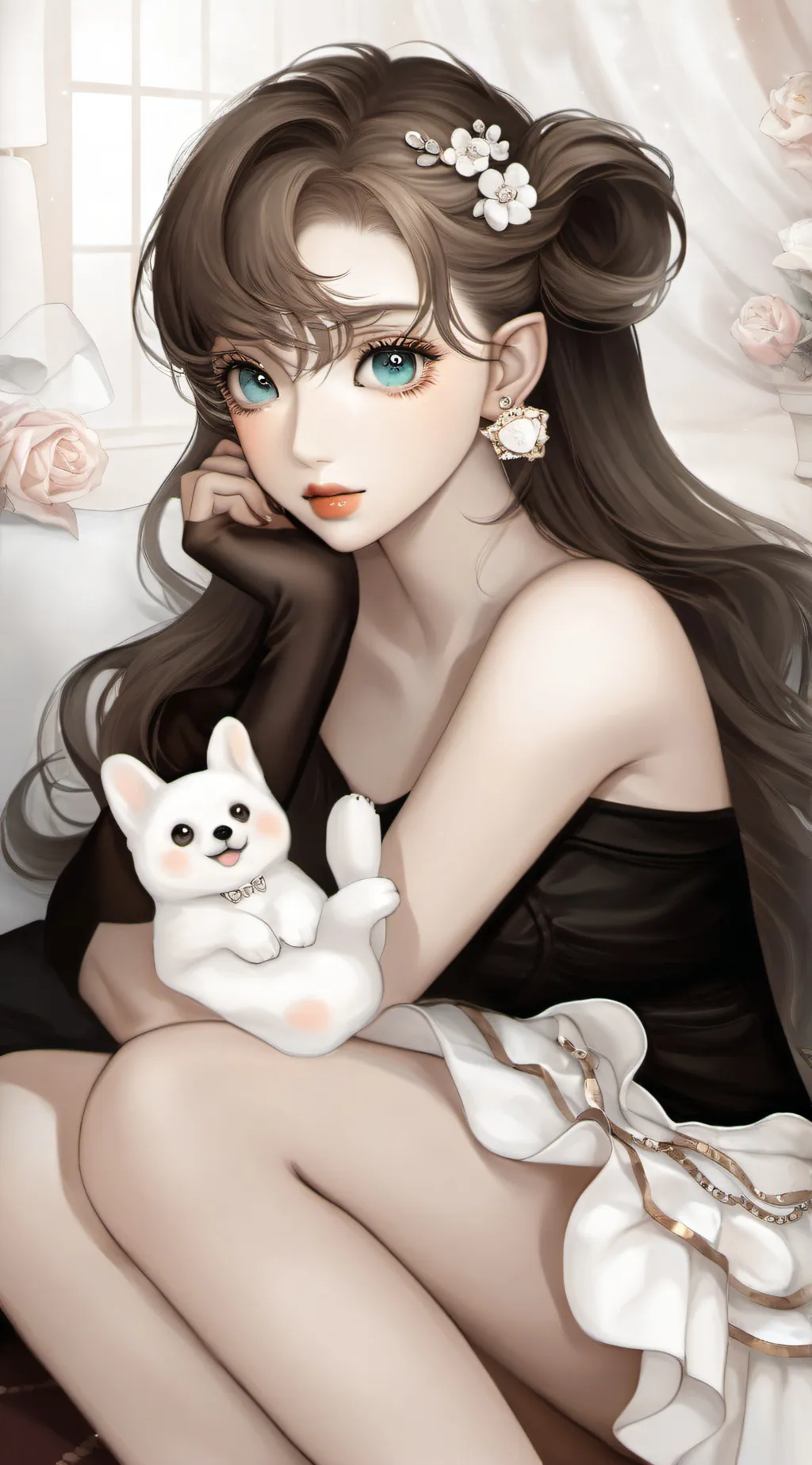 ai character: Elara background